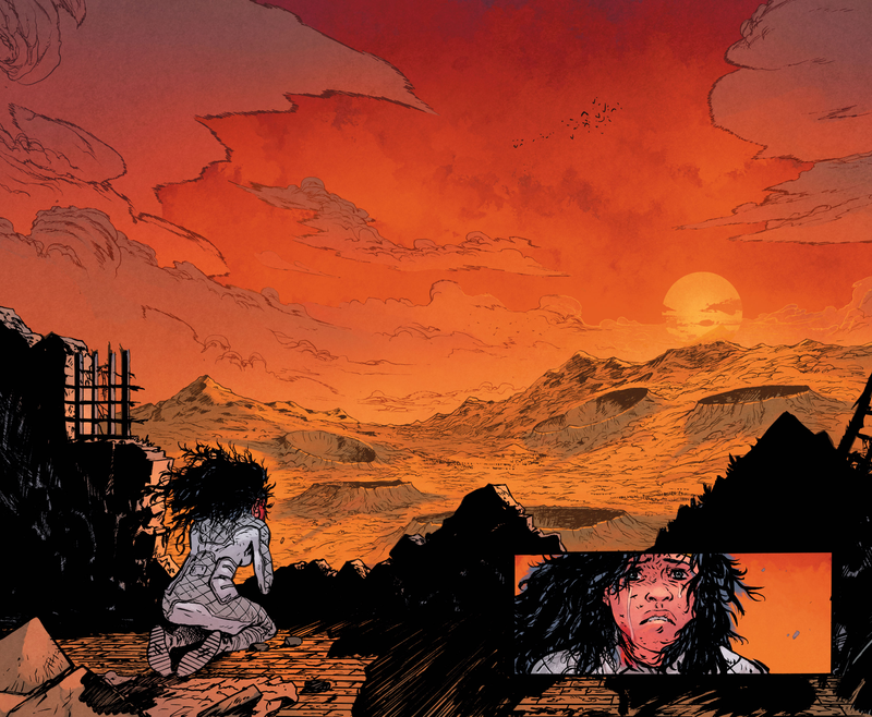 Illustration for article titled Diana Takes on the Post-Apocalypse in Our Exclusive First Look at Wonder Woman: Dead Earth